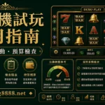 老虎機試玩規則波動與預算檢查精選圖